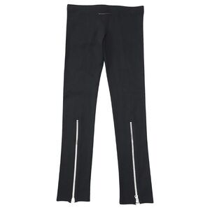 MM6 Maison Martin Margiela Leggings with Zip Detail Black Size XS